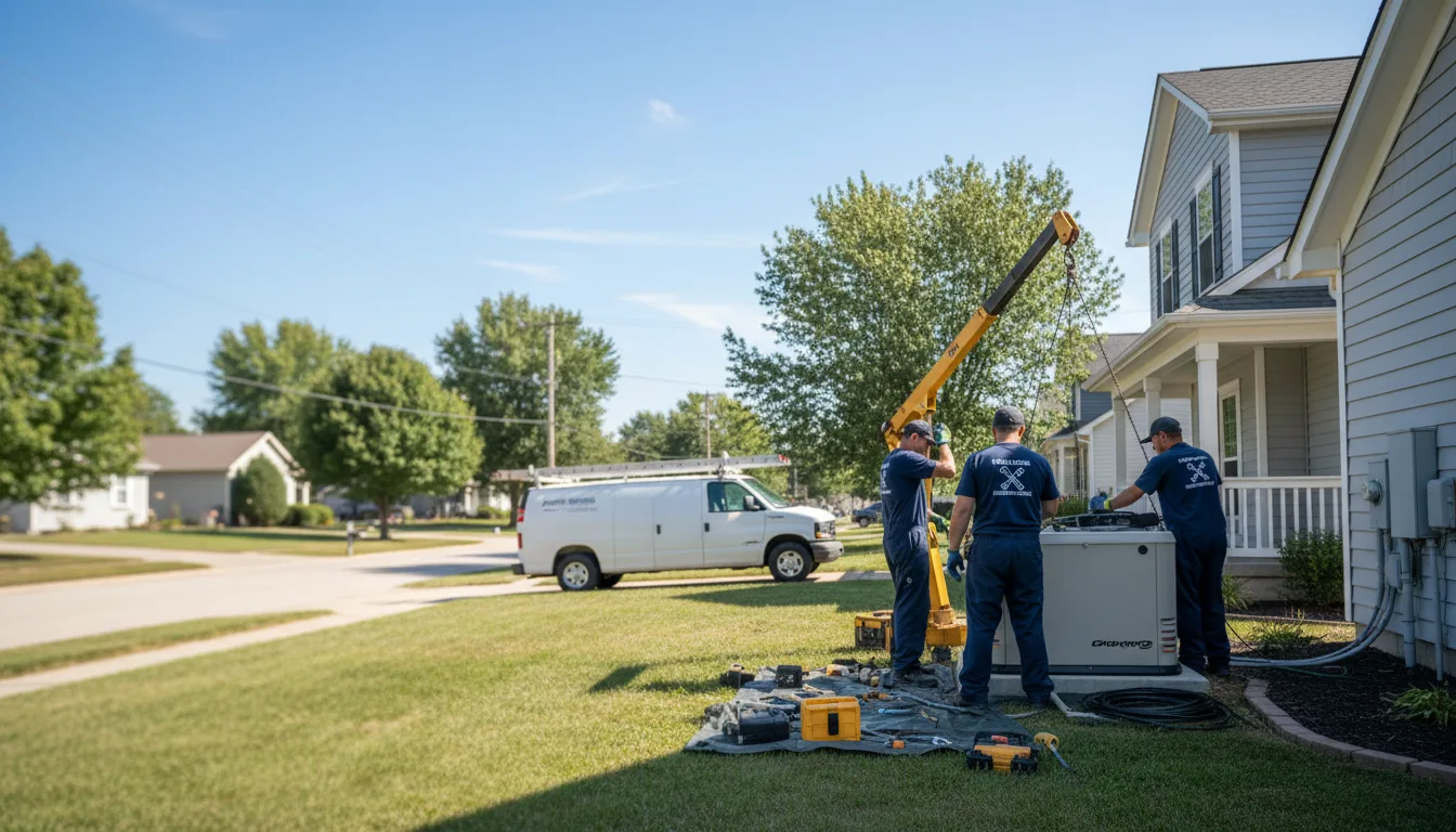 Generator Installation in Shirland, IL near me